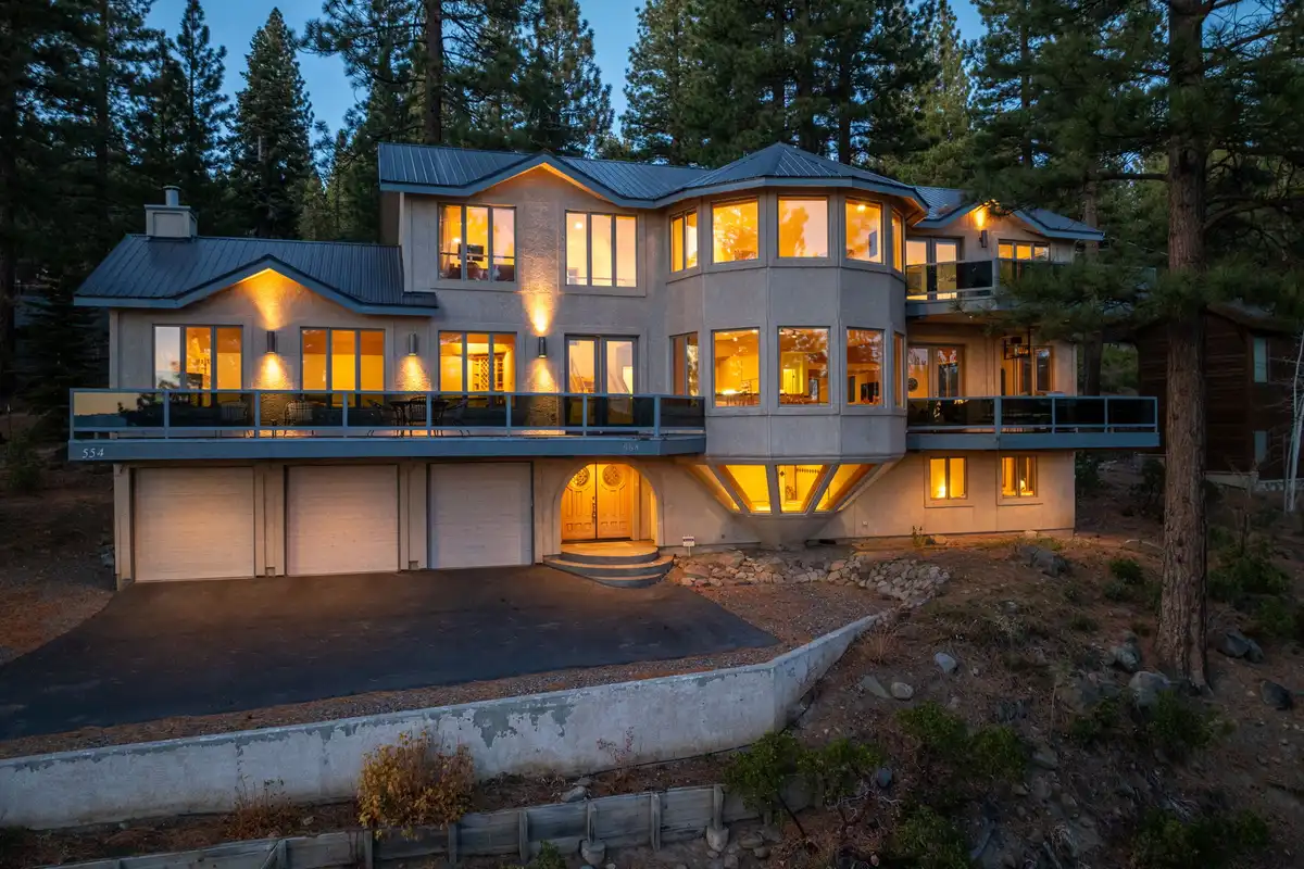 Front of the house, 90s Tahoe Time Capsule