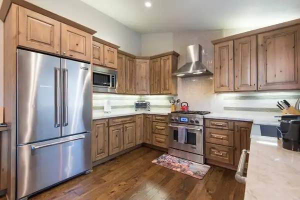 The kitchen itself has plenty of space to cook or entertain, Tranquil Tahoe Haven