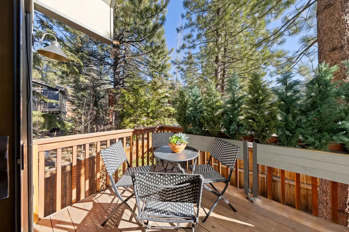 Balcony view, Serenity Bungalow