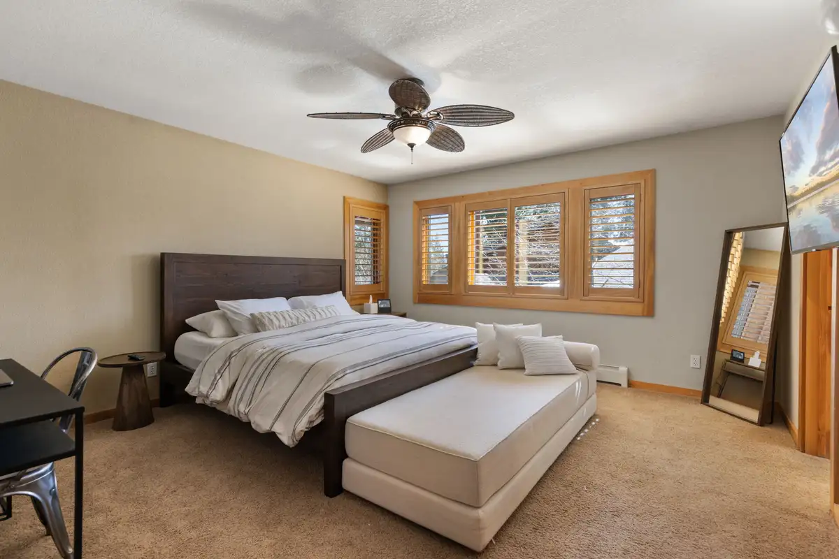Master bedroom 2nd floor, Elevated Tahoe Escape