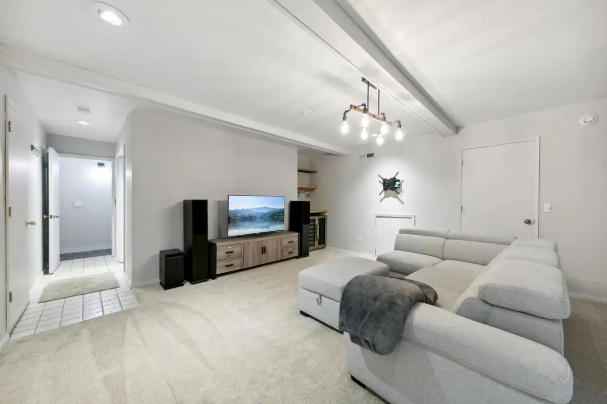 TV Room on first floor, Lake View Treasure