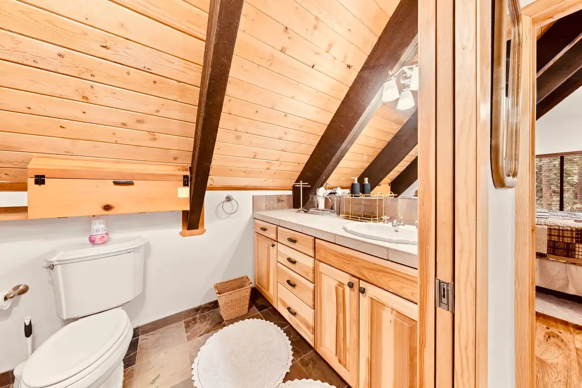 Second Floor Bathroom, Sunlit Incline Retreat