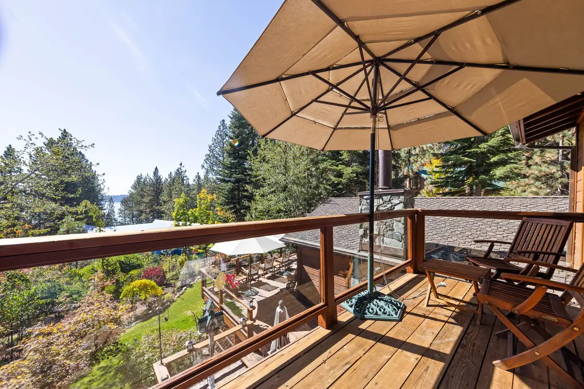 Second floor balcony, Incline Lakeside Haven