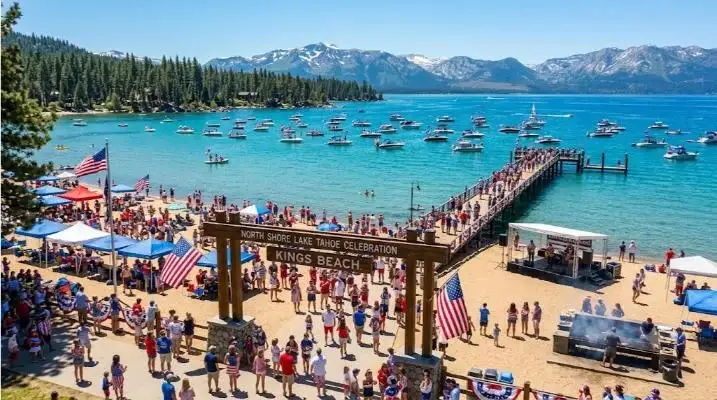 A summer celebration on a North Shore pier