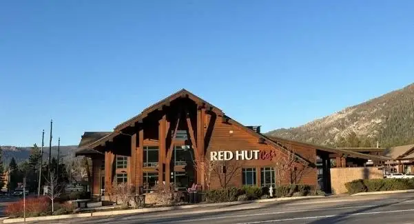 The Red Hut Cafe building in South Lake Tahoe